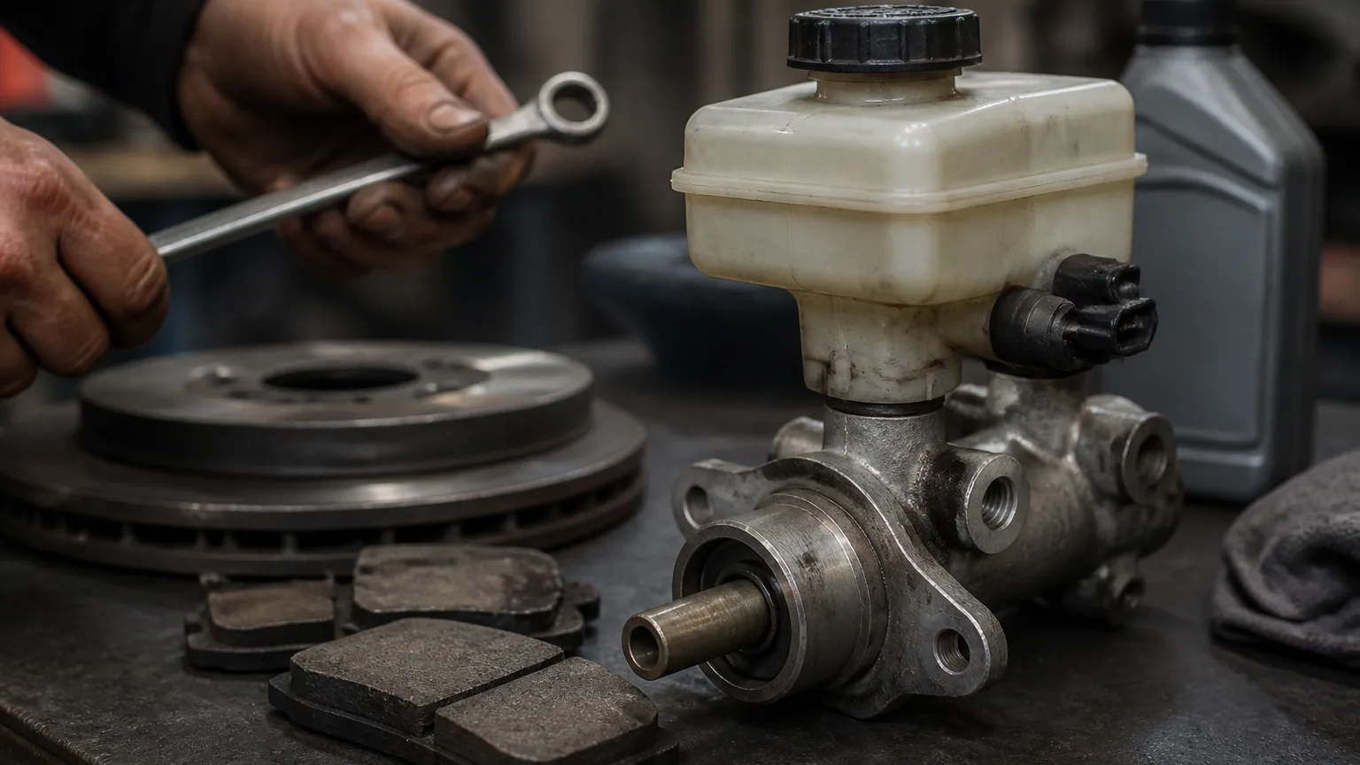 Audi A4 Brake Master Cylinder: Failure Symptoms and Replacement