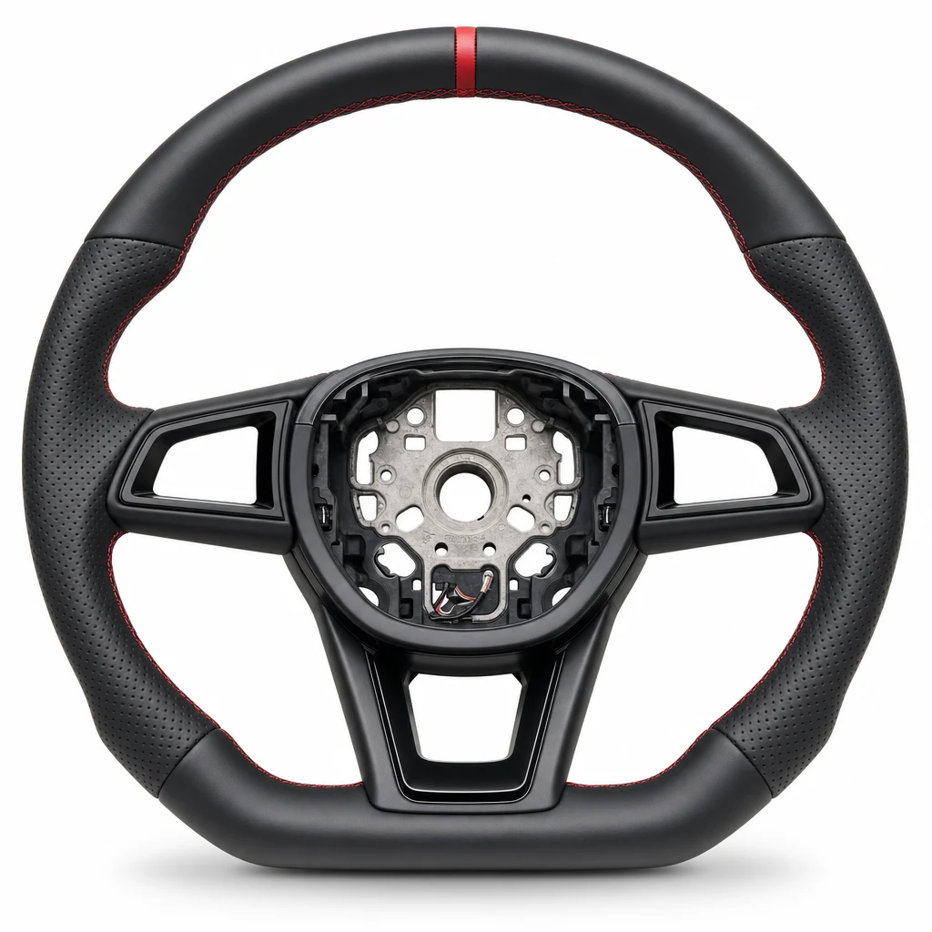 Audi Flat-Bottom Steering Wheel (S/RS models) for sale